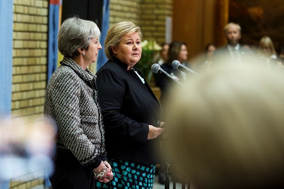 Theresa May i Oslo