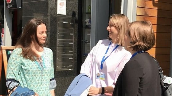 Hospitanter utenfor Norges Hus