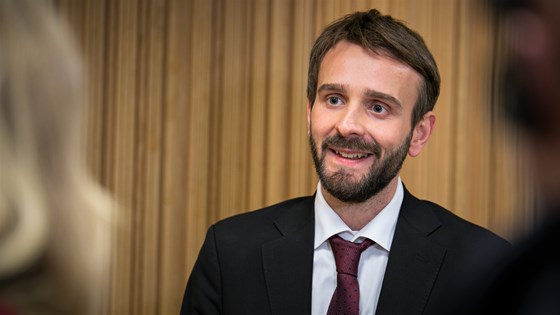 Næringsminister Jan Christian Vestre
