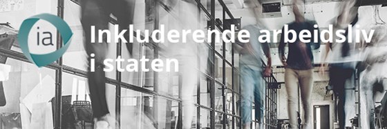 Banner for inkluderende arbeidsliv i staten