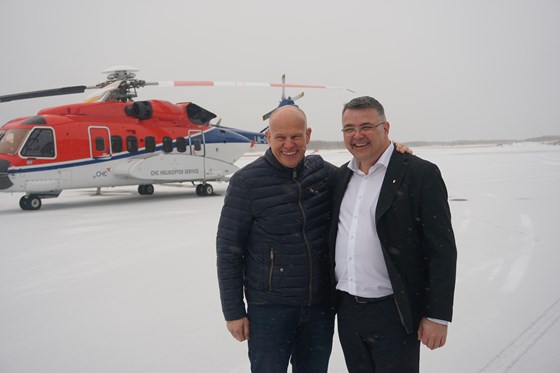 F.v Arne Sigve Nylund og Kjell-Børge Freiberg