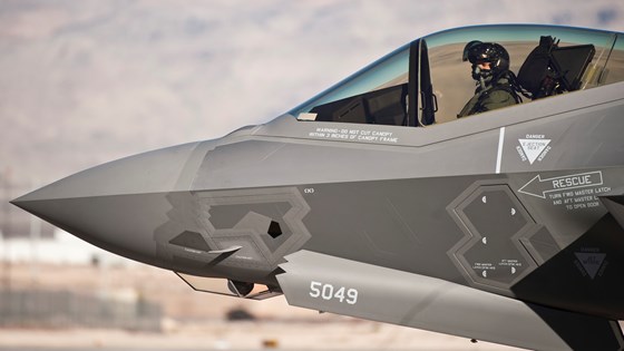F-35 på Nellis Air Force Base F-35 på Nellis Air Force Base