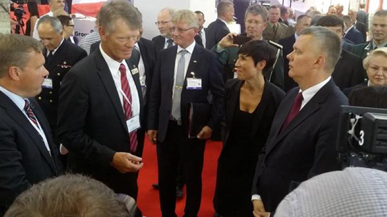 Fra MSPO-messen i Polen. Fra MSPO-messen i Polen.