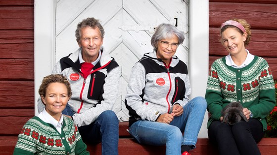 Familien Skarstad.