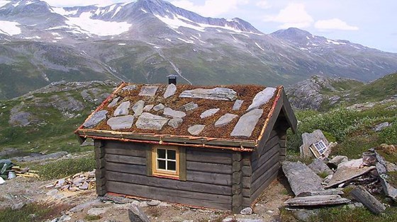 Staupådalsbua i Beiarn Nordland.