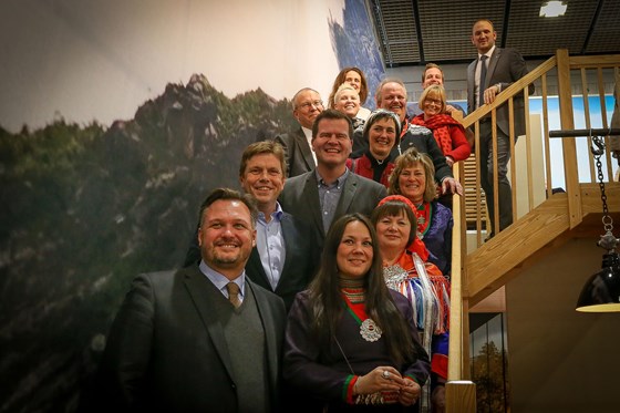 Næringsdelegasjonen på Norges Stand på Grüne Woche.