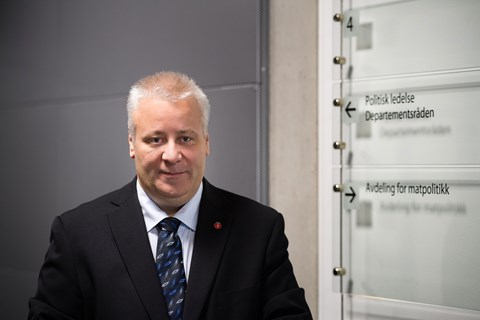Landbruks- og matminister Bård Hoksrud.