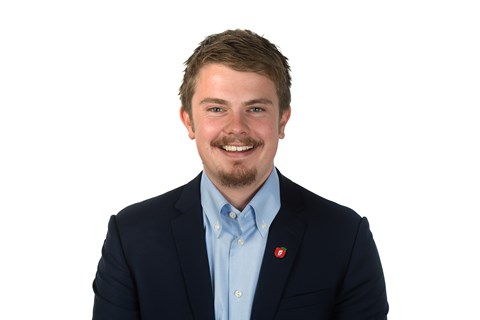 Stáhtačálli Rikard Gaarder Knutsen.