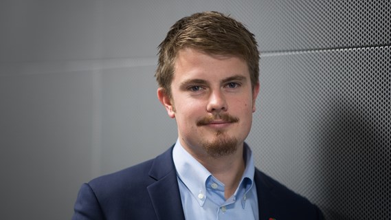 Stáhtačálli Rikard Gaarder Knutsen.