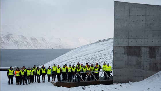 Svalbard Globale frøhvelv.