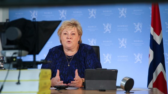 Statsminister Erna Solberg