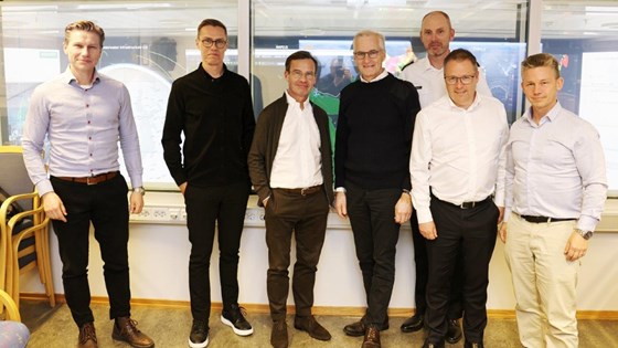 Gruppebilde på FOH.