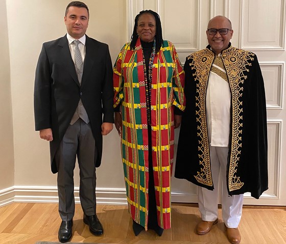 Three new ambassadors. Credit: Tonje Røed, MFA