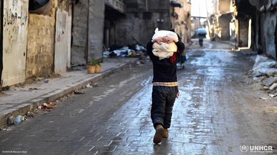 Situasjonen for syriske flyktninger var tema på møte i FNs sikkerhetsråd i uke 39. Foto: Diab Bassam, UNHCR