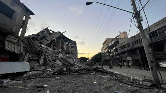 Konflikten i og rundt Gaza preget Sikkerhetsrådets arbeid forrige uke. Foto: Ocha