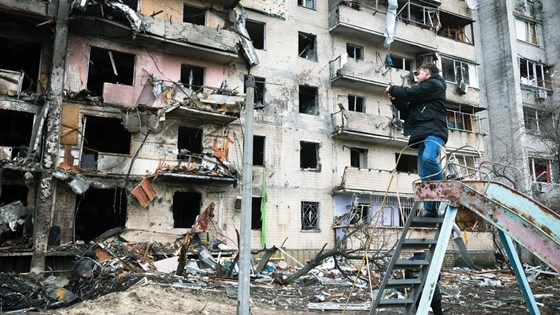 Sikkerhetsrådet: Norge uttrykte tydelig støtte til OSSEs arbeid for fred og sikkerhet i Europa og rettet sterk kritikk mot Russlands folkerettsstridige angrepskrig mot Ukraina. Foto: FN