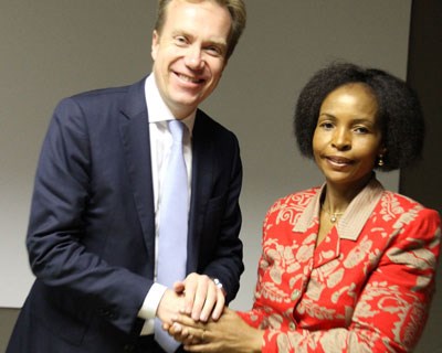 Utenriksminister Brende og Sør-Afrikas utenriksminister