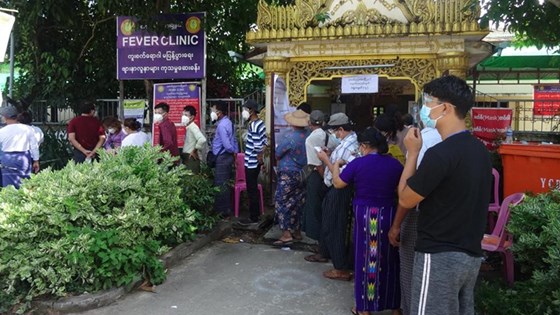 From the Myanmar elections 2020. Credit: The Norwegian embassy