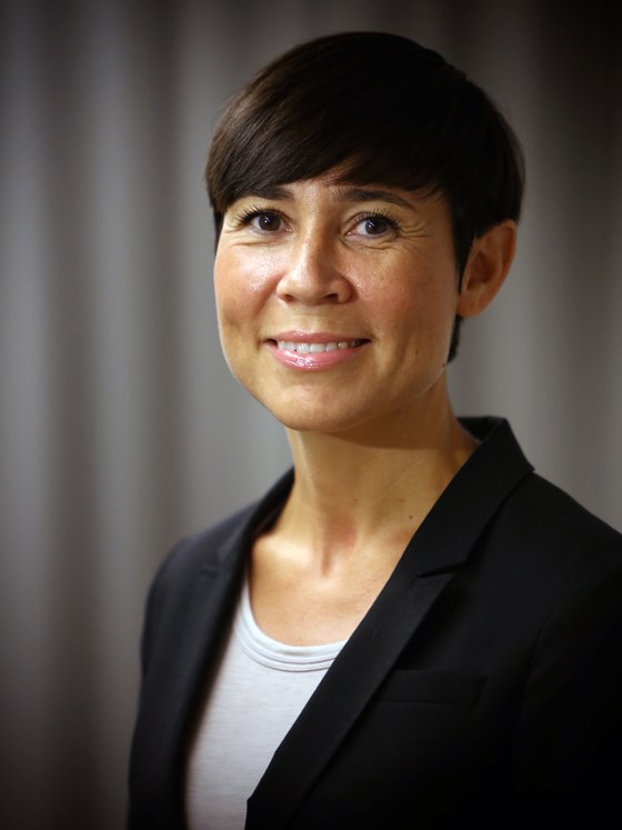 Utenriksminister Ine Eriksen Søreide. 