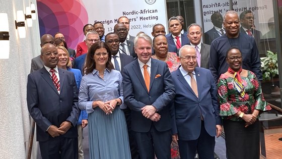 Foreign Minister Anniken Huitfeldt at Nordic-African Foreign Ministers’ Meeting.  Credit: Stein Inge Nesvågg, MFA