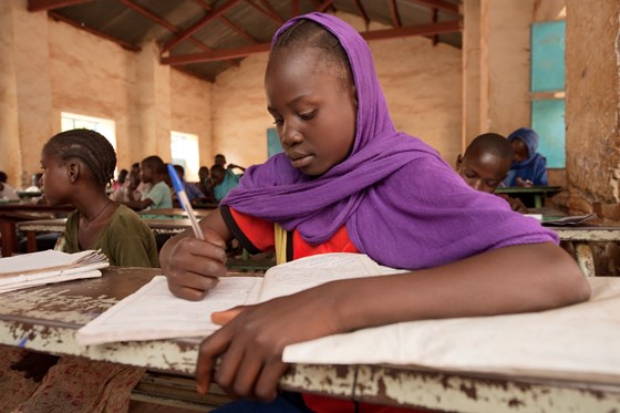 School children in Wau, South-Sudan.