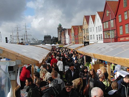 Matfestival i Bergen.