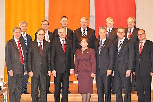 Meeting of Nordic and Baltic defence ministers 15 November 2011, Ørebro, Sweden (Sweedish Ministry of Defence) (Försvarsdepartementet, Sverige)