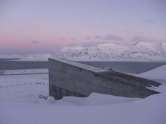 Svalbard Global Seed Vault.