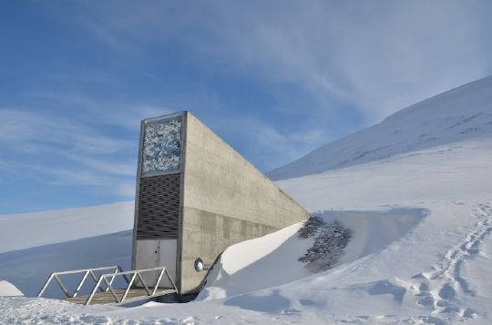 The Svalbard Global Seed Vault.