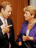 Heikki Holmås and Gro Harlem Brundtland.
