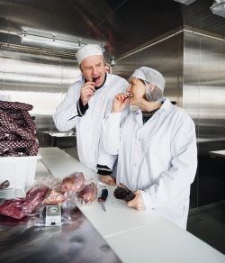 Eva og Magne i nedskjæringsanlegget