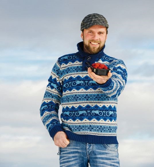 Arnstein Berdal, på gården Feios, Vik kommune i Sogn og Fjordane.