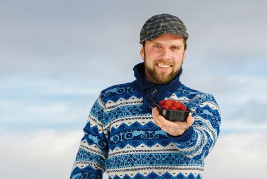 Arnstein Berdal, på gården Feios, Vik kommune i Sogn og Fjordane.
