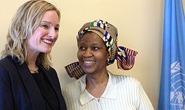 Inga Marte Thorkildsen og Phumzile Mlambo-Ngcuka