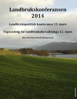 Program Landbrukskonferansen 2014 