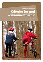Forsiden på delrapport fra ekspertutvalg for kommunereform