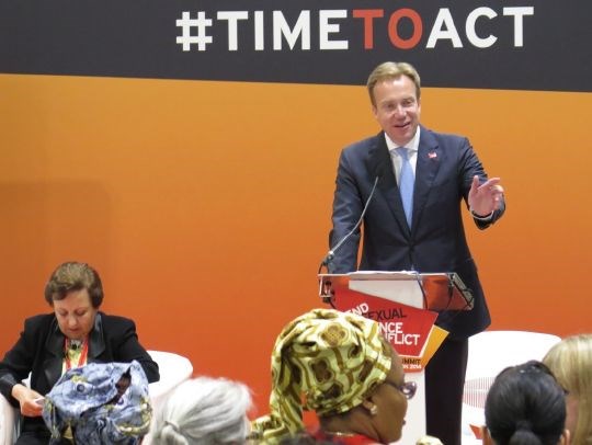 Utenriksminister Børge Brende