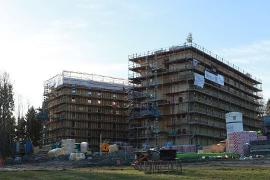 Arkitekt er BAS arkitekter as i Sarpsborg. Prosjektleder/utvikler hsr vært Lars Erik Borge i iTRE as og totalentreprenør Ove Skår as. Lokal tredriver/samarbeidspartner har vært Bjørn Lier, Trebruk as.