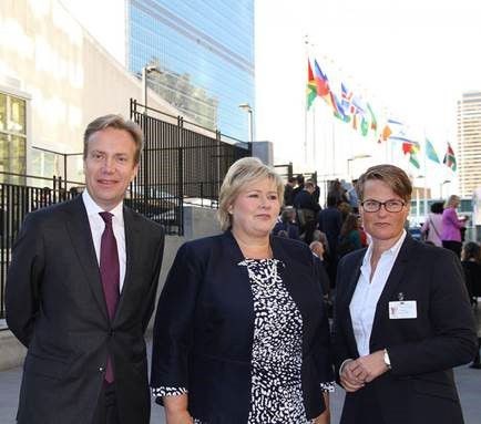 Solberg, Sundtoft og Brende