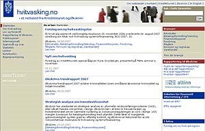 Egen portal for hvitvasking - hvitvasking.no