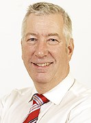Finance minister Sigbjørn Johnsen (Lab.)                           Photo: Esben Johansen