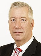 Finance minister Sigbjørn Johnsen (Lab.)                           Photo: Esben Johansen