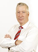 Finance minister Sigbjørn Johnsen (Lab.)                           Photo: Esben Johansen