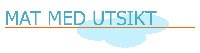 Mat med utsikt logo.