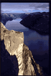 Prekestolen i Forsand kommune.