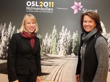 Huitfeldt ja Havnelid Govva: Christian Ruscetta, Ski-VM 2011