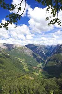 Stalheim, Nærøydalen.  Foto: Svein Ulvland