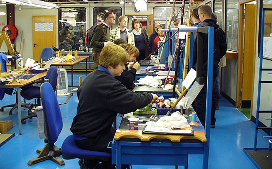 Fra bedriften Hardy Bros Ltd i Alnwick. Produserer splitcanestenger, fluefiskerens drøm.