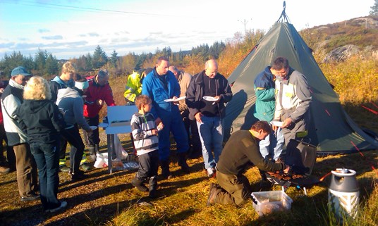 Landskap i drift markering.