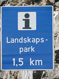 Skilt landskapspark